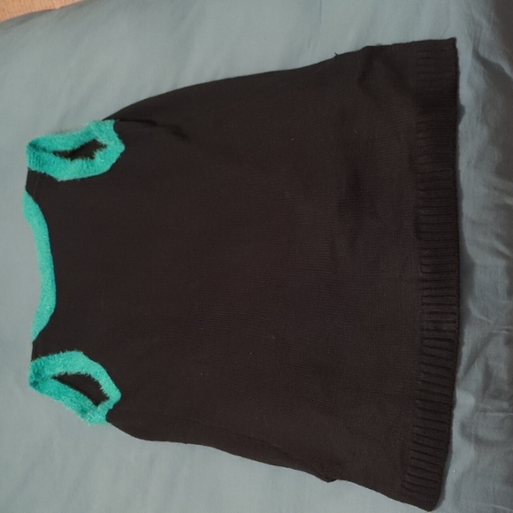 Ugly Christmas Sweater VEST Flamingo Palm Trees Sequins MEDIUM - Picture 10 of 10